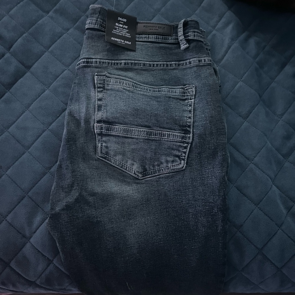 Kenneth Cole Dark Wash Jeans